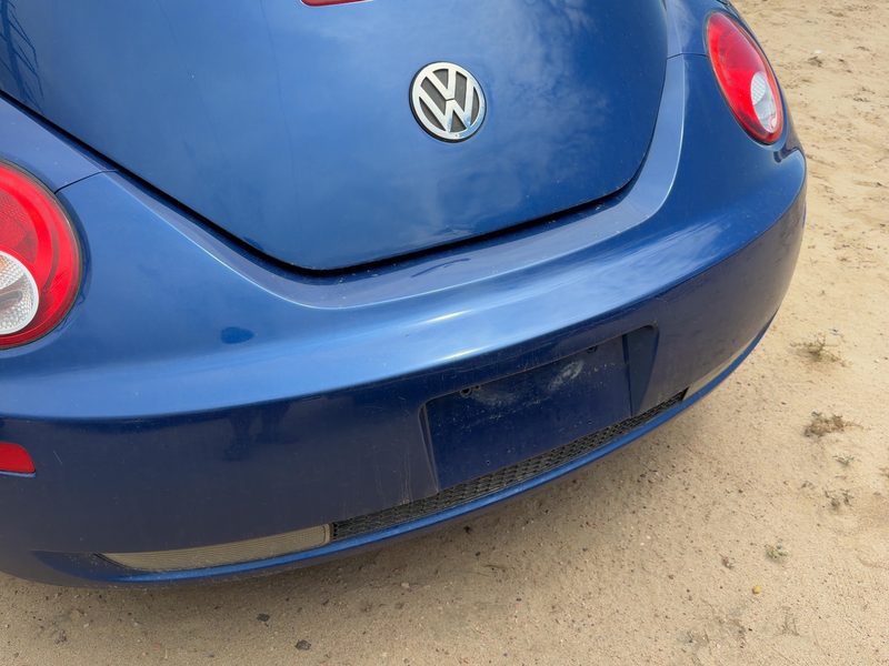 2006-2010 Volkswagen Beetle (type 1) Rear Bumper Assembly