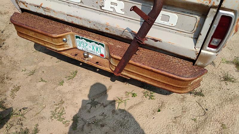 1972-2068 Ford Pickup F100 Series Rear Bumper Assembly