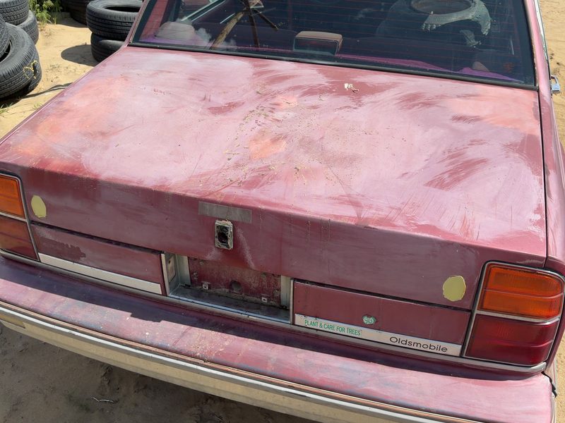 1986-1991 Oldsmobile Eighty-eight (80 & Up) Trunk/Decklid/Hatch/Tailgate