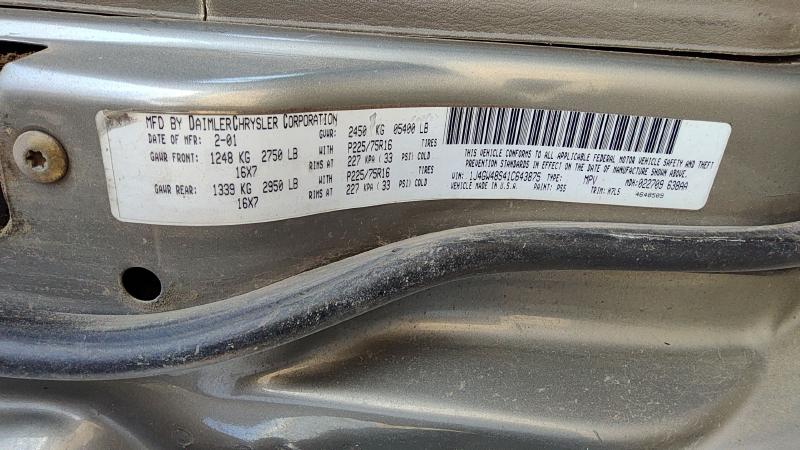 1999-2004 Jeep Grand Cherokee Upper Control Arm Rear LH