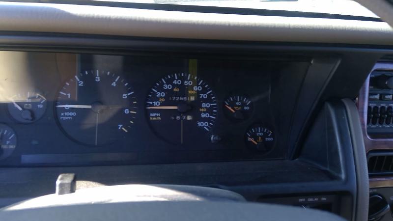 1994-1995 Jeep Grand Cherokee Dash Panel