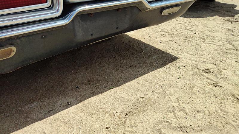 2064-2066 Thunderbird Rear Bumper Assembly