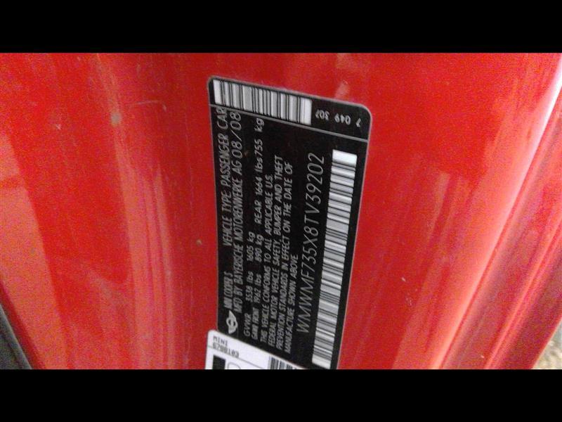 2008 BMW Mini Cooper Wire Harness (Engine)