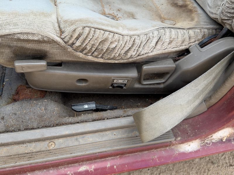 1987 Nissan Maxima Seat Track LH