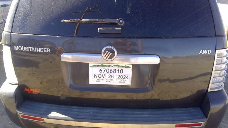 2006-2010 Mercury Mountaineer Trunk/Decklid/Hatch/Tailgate