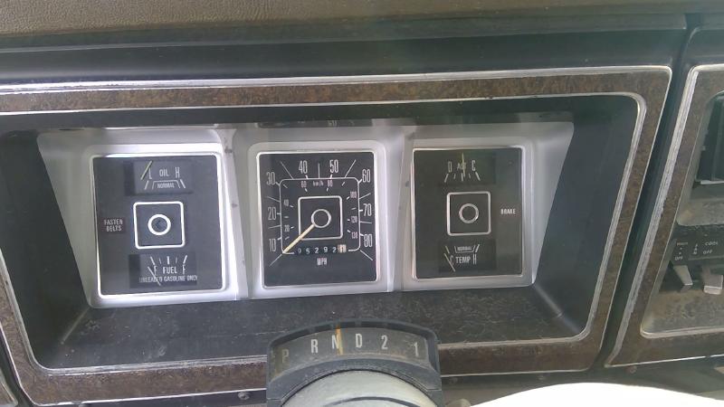 1979 Ford Van E250 Dash Panel