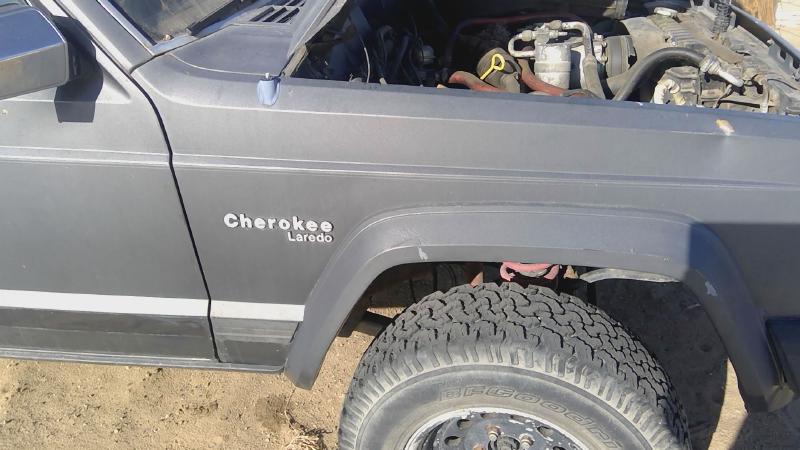 1984-1996 Jeep Cherokee Fender RH