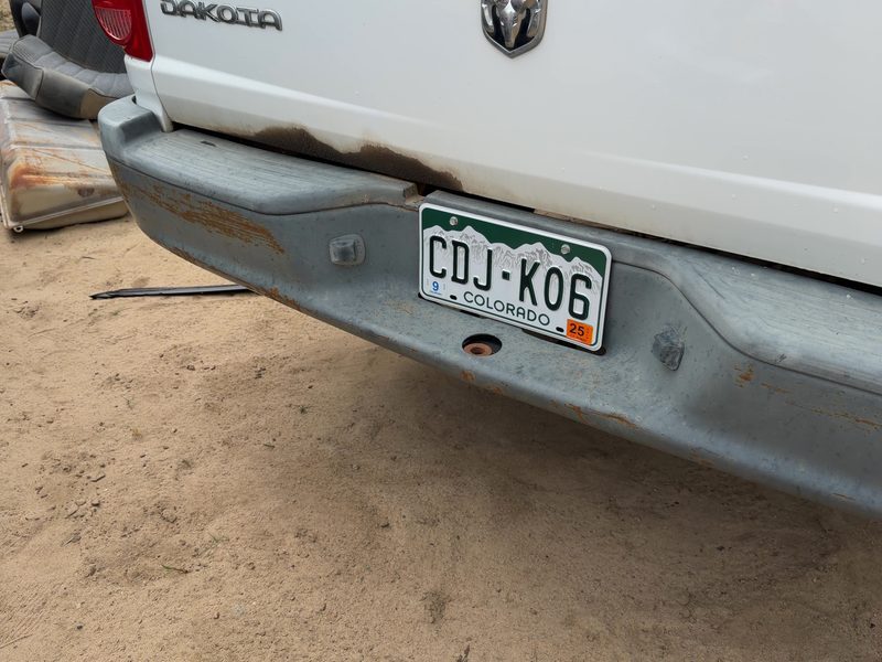2005-2011 Dodge Dakota (mid-size) Rear Bumper Assembly