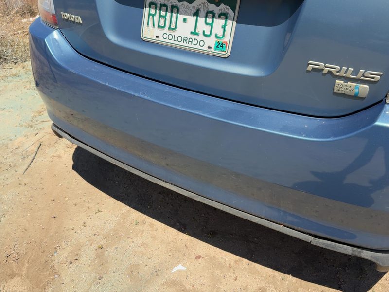 2004-2009 Toyota Prius Rear Bumper Assembly