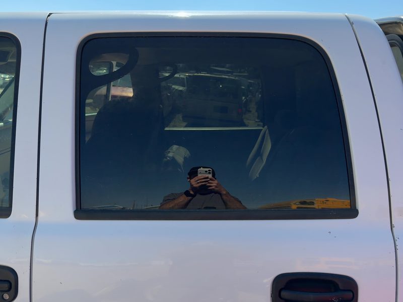 2000-2007 Chevrolet 2500 Silverado Pickup Rear Door Glass/Window LH