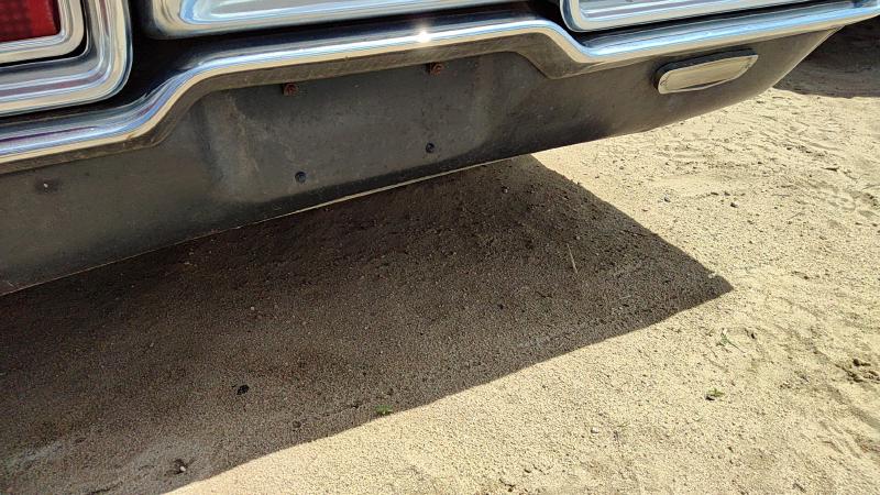 2064-2066 Thunderbird Rear Bumper Assembly