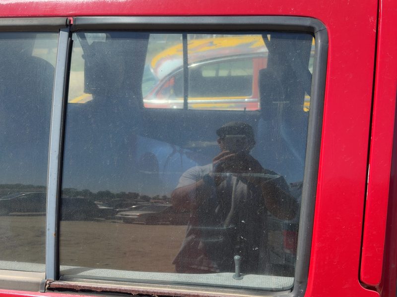 1990-1995 Nissan Pathfinder Rear Door Glass/Window RH