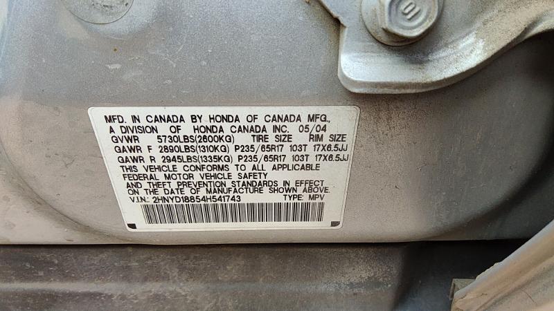 2003-2006 Acura Mdx Crossmember/Cradle/Undercarria