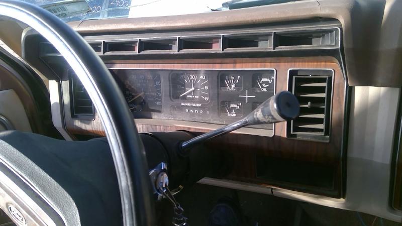 1980-1986 Ford Pickup F150 Series Dash Panel