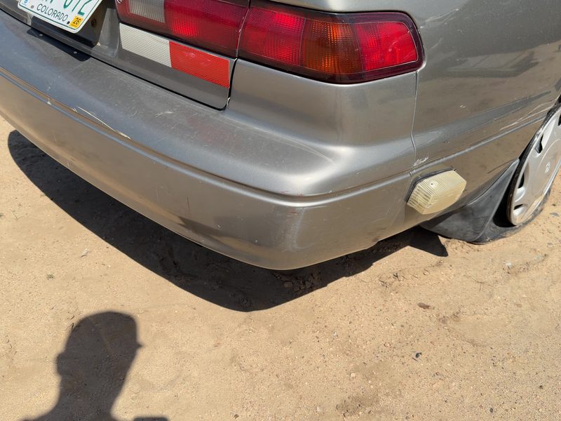 1997-1999 Toyota Camry Rear Bumper Assembly