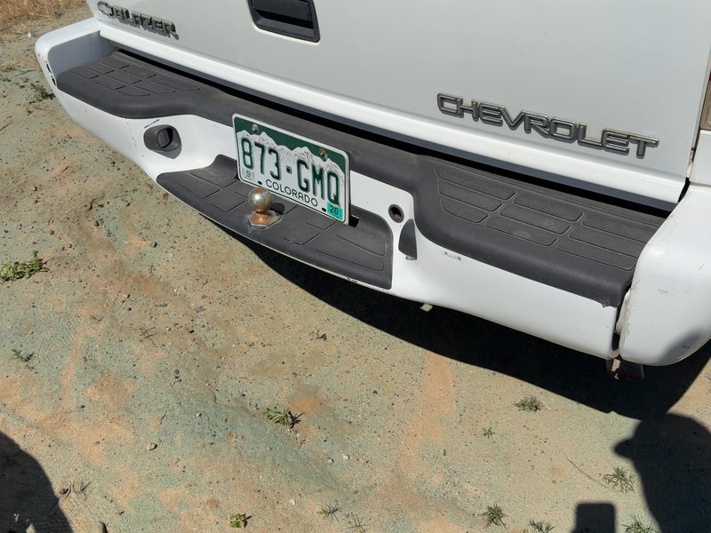 1998-2005 Blazer S10/jimmy S15 Rear Bumper Assembly