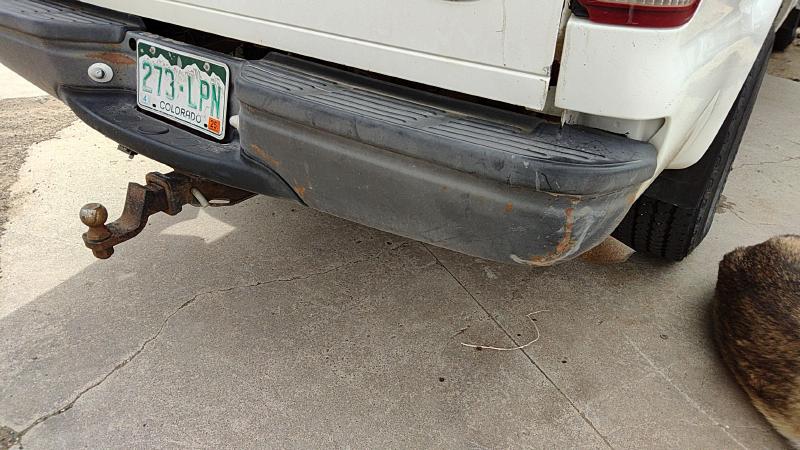 1999-2007 Ford F250 Super Duty Pickup Rear Bumper Assembly