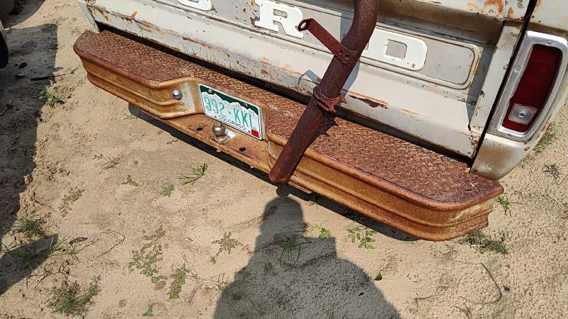 1972-2068 Ford Pickup F100 Series Rear Bumper Assembly