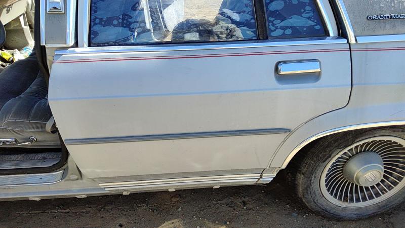 1979-1991 Mercury Grand Marquis (79 & Up) Rear Door LH