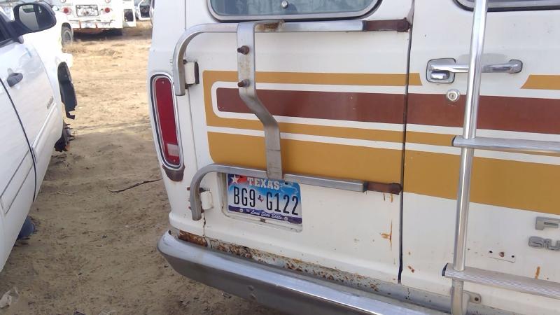 1975-1991 Ford Van E250 Back Door LH