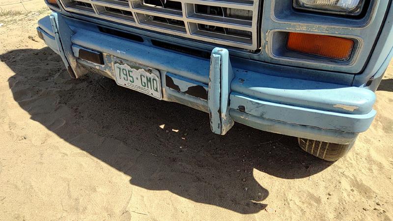 1980-1986 Ford Pickup F150 Series Front Bumper Assy.