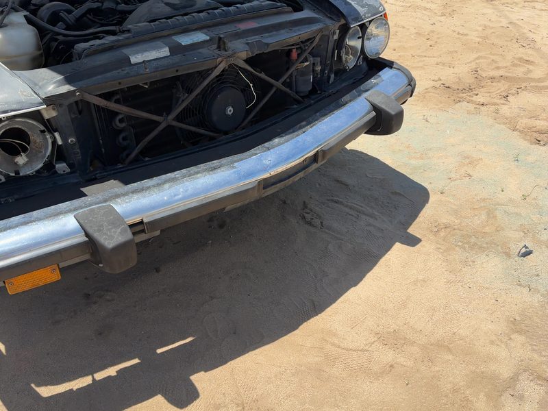 1974-1989 Mercedes 450 Front Bumper Assy.