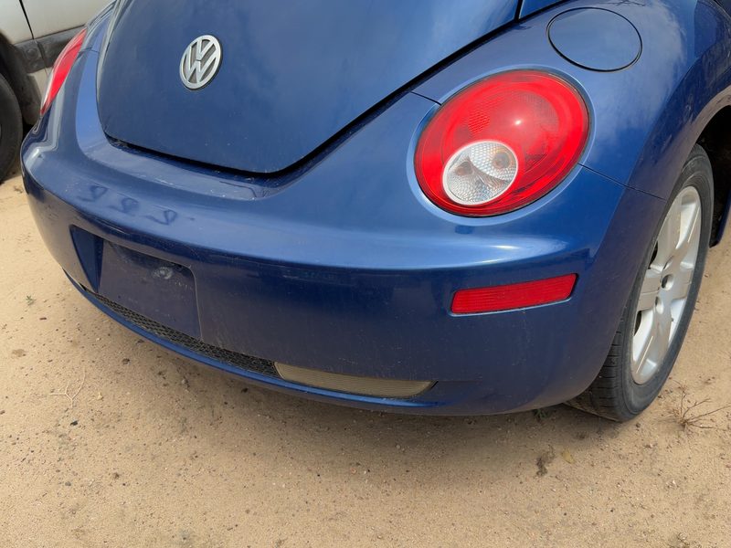 2006-2010 Volkswagen Beetle (type 1) Rear Bumper Assembly