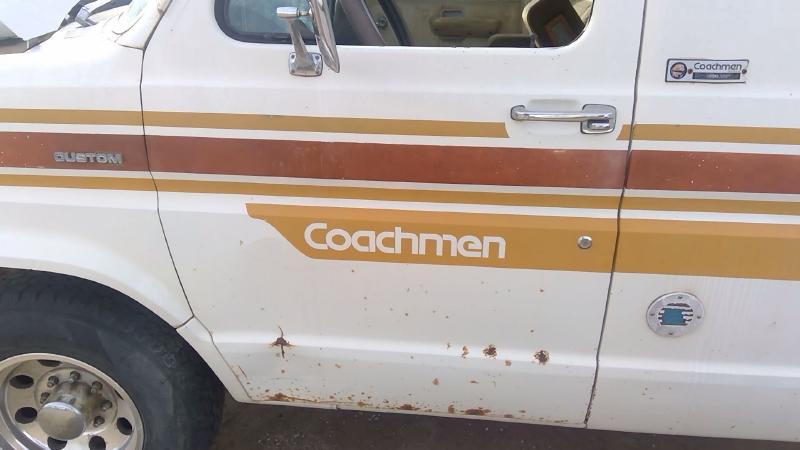 1975-1991 Ford Van E250 Front Door LH