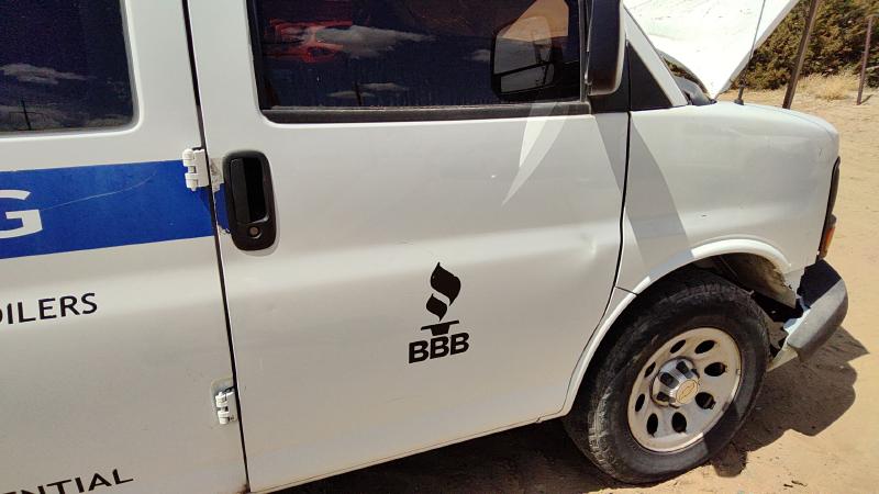 2003-2015 Chevrolet Van Express 1500 Series Front Door RH