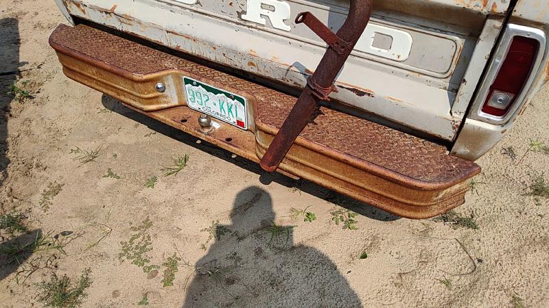 1972-2068 Ford Pickup F100 Series Rear Bumper Assembly