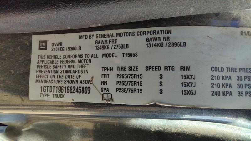 2004-2008 GMC Canyon Rear Axle Assy.