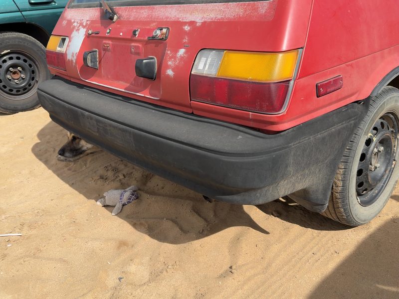 1987-1988 Toyota FX (includes Fx16) Rear Bumper Assembly