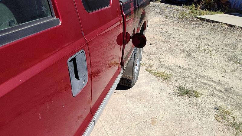 1999-2007 Ford F250 Super Duty Pickup Rear Door LH