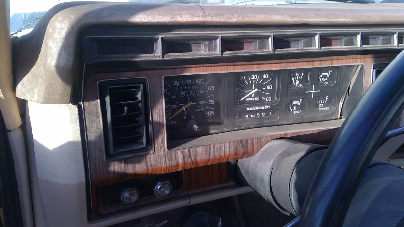 1980-1986 Ford Pickup F150 Series Dash Panel