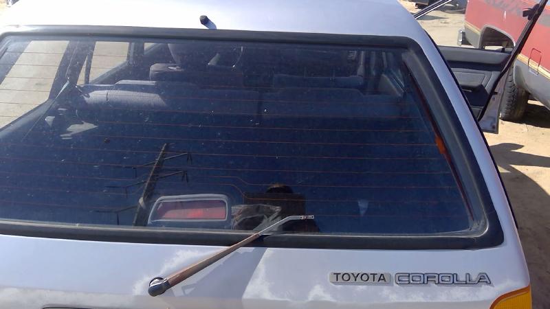 1988-1992 Toyota Corolla (also See FX 87-88) Trunk/Decklid/Hatch/Tailgate