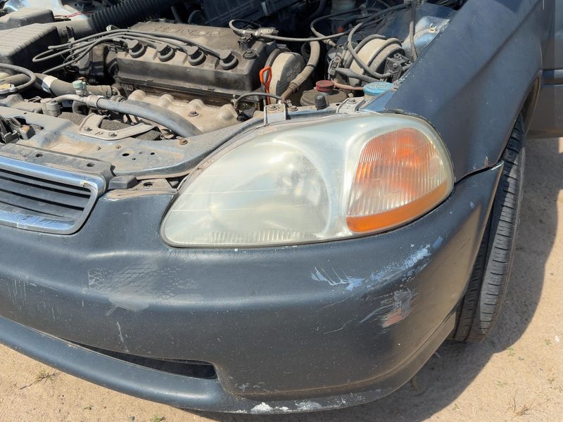 1996-1998 Honda Civic (see Also Delsol & Crx) Front Bumper Assy.