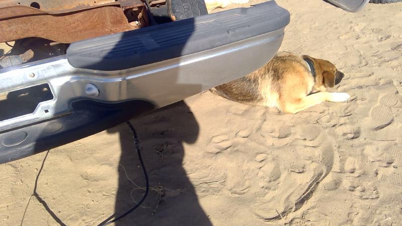 1999-2007 Ford F250 Super Duty Pickup Rear Bumper Assembly