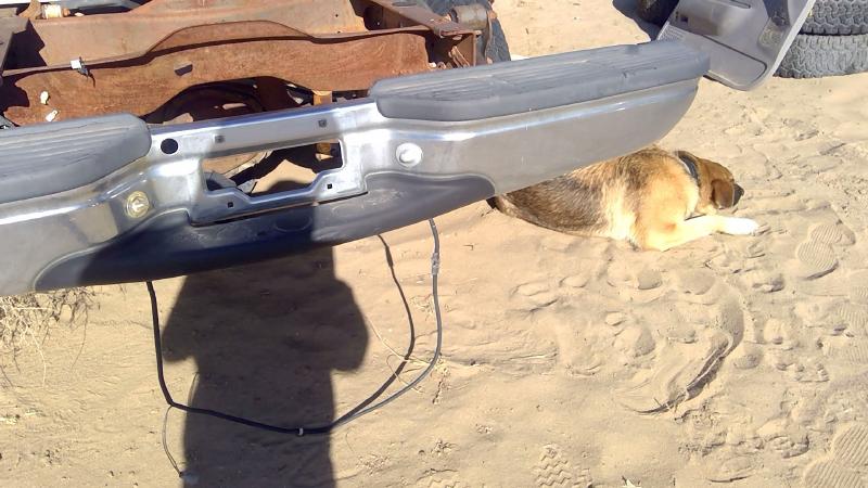 1999-2007 Ford F250 Super Duty Pickup Rear Bumper Assembly