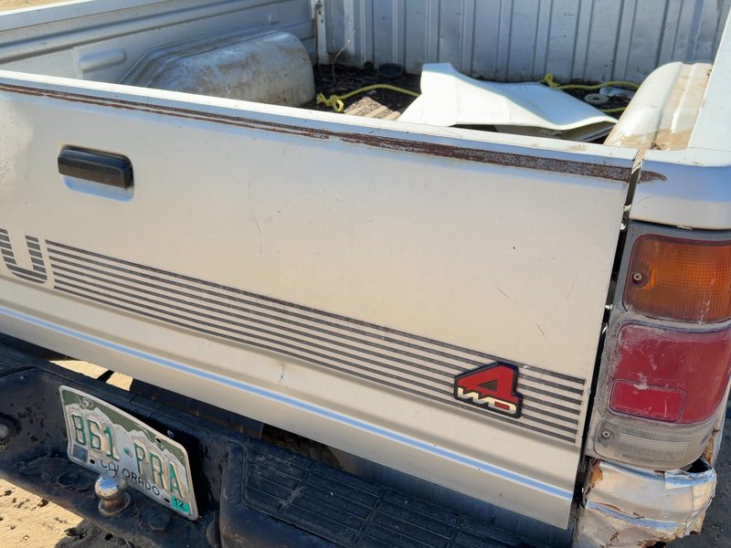 1991-1995 Isuzu Pickup Trunk/Decklid/Hatch/Tailgate