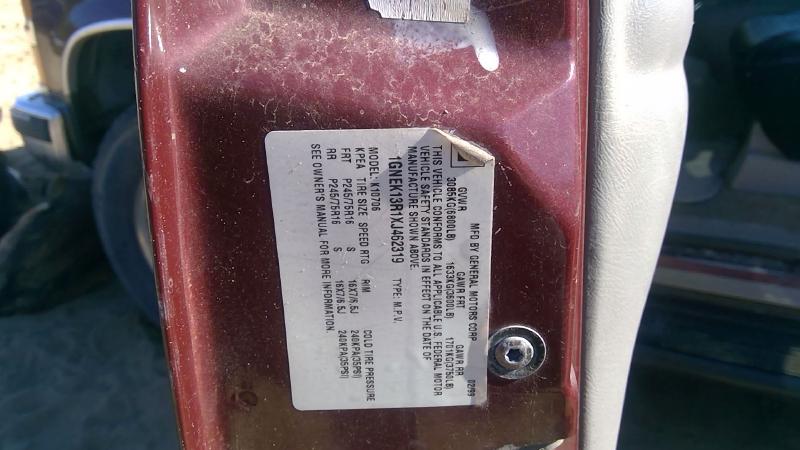 1996-2002 Chevrolet Tahoe Cylinder Head