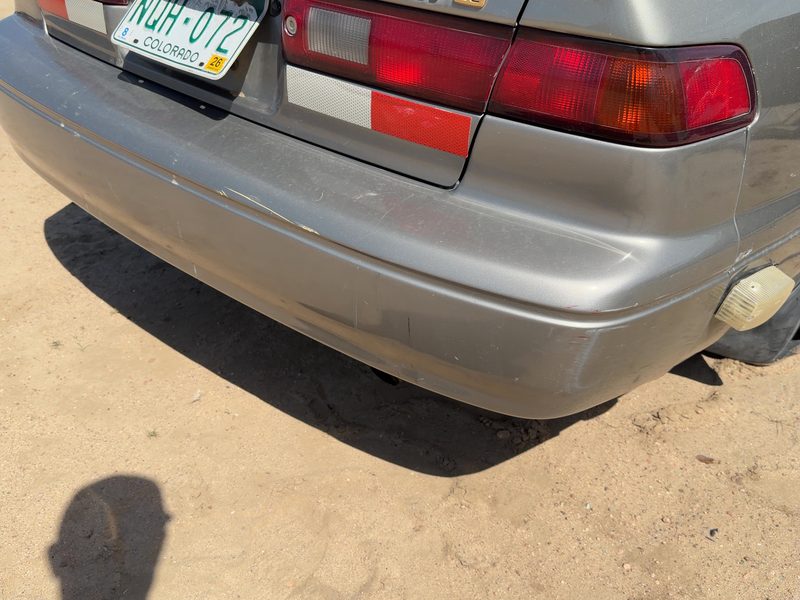 1997-1999 Toyota Camry Rear Bumper Assembly