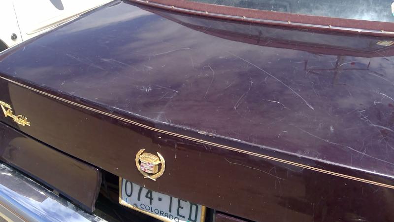 1993-1996 Cadillac Fleetwood (80 & Up) Trunk/Decklid/Hatch/Tailgate