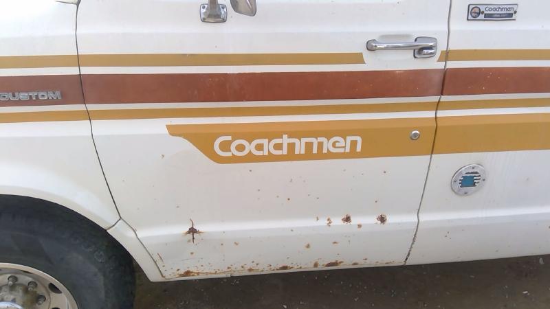 1975-1991 Ford Van E250 Front Door LH