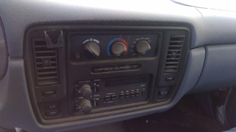 1994-1996 Chevrolet Caprice (80 & Up) Dash Panel