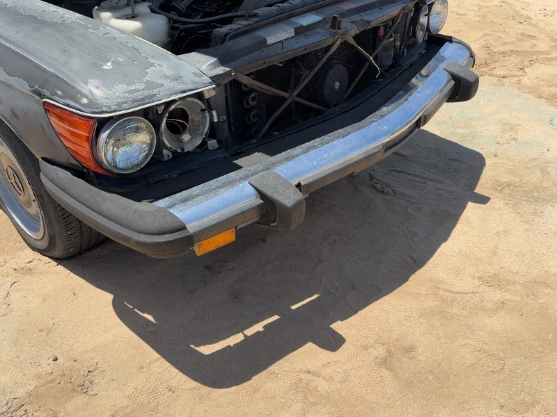 1974-1989 Mercedes 450 Front Bumper Assy.